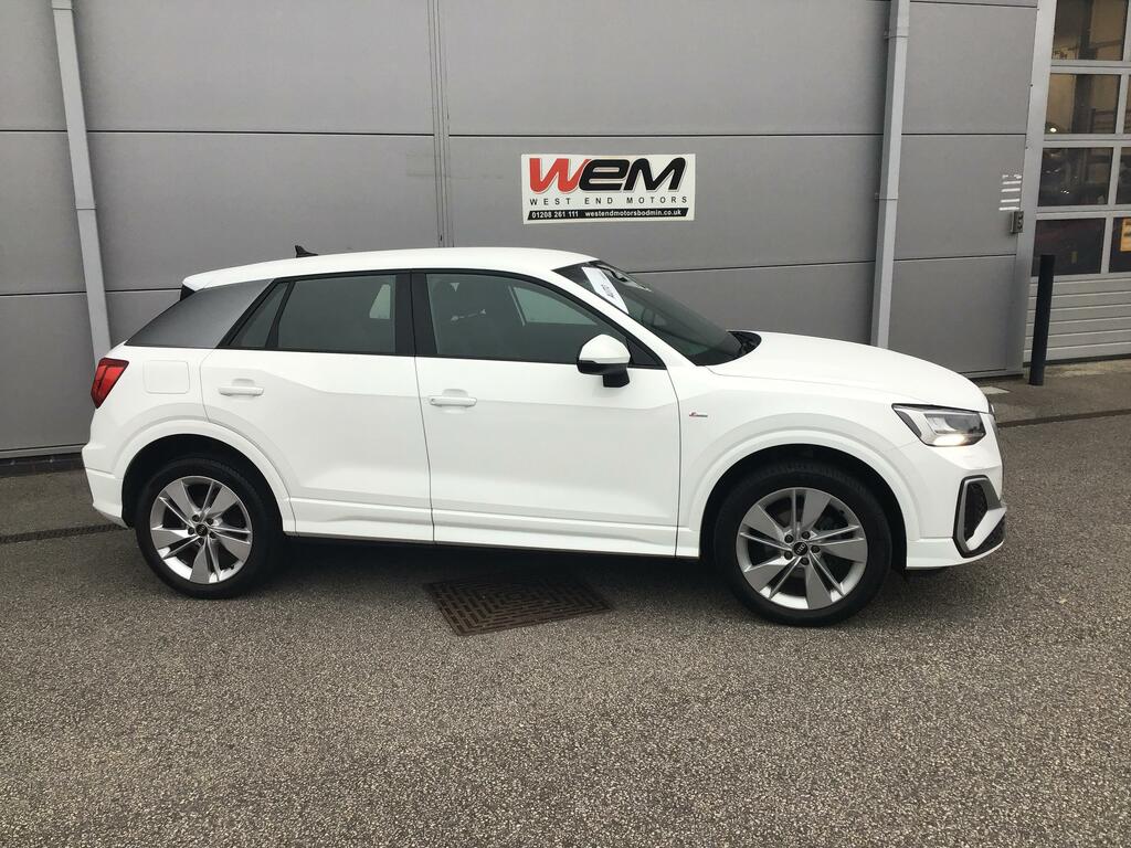 Audi Q2 1.5 Tfsi Cod 35 S Line Suv S Tronic Eur AD21FTF White #3
