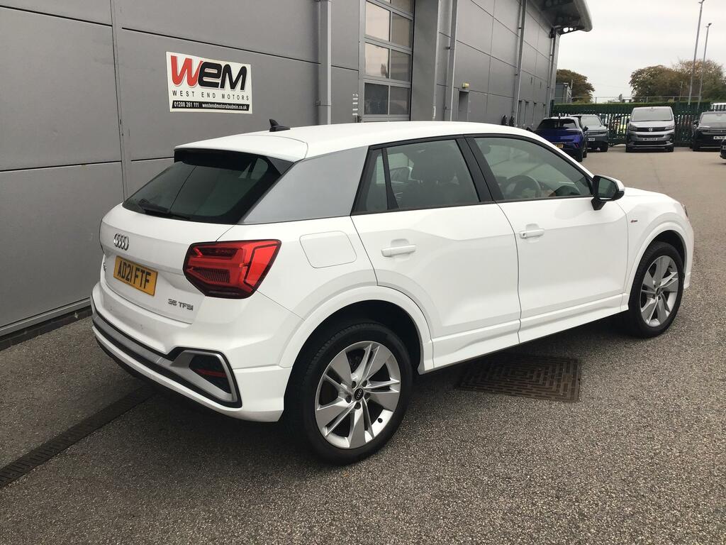 Audi Q2 1.5 Tfsi Cod 35 S Line Suv S Tronic Eur AD21FTF White #4