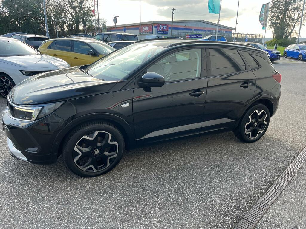 Vauxhall Grandland 1.2 Turbo Ultimate Suv Euro 6 S WK72YHB Black #5