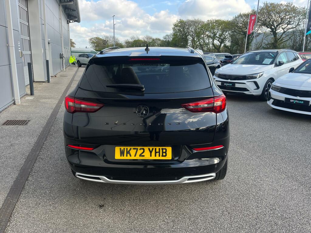 Vauxhall Grandland 1.2 Turbo Ultimate Suv Euro 6 S WK72YHB Black #4