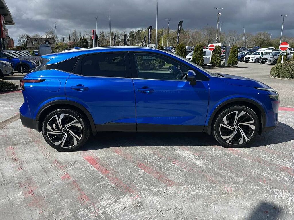 Nissan Qashqai 1.3 Dig-t Mh 158 Tekna Xtronic WK71NZK Blue #4