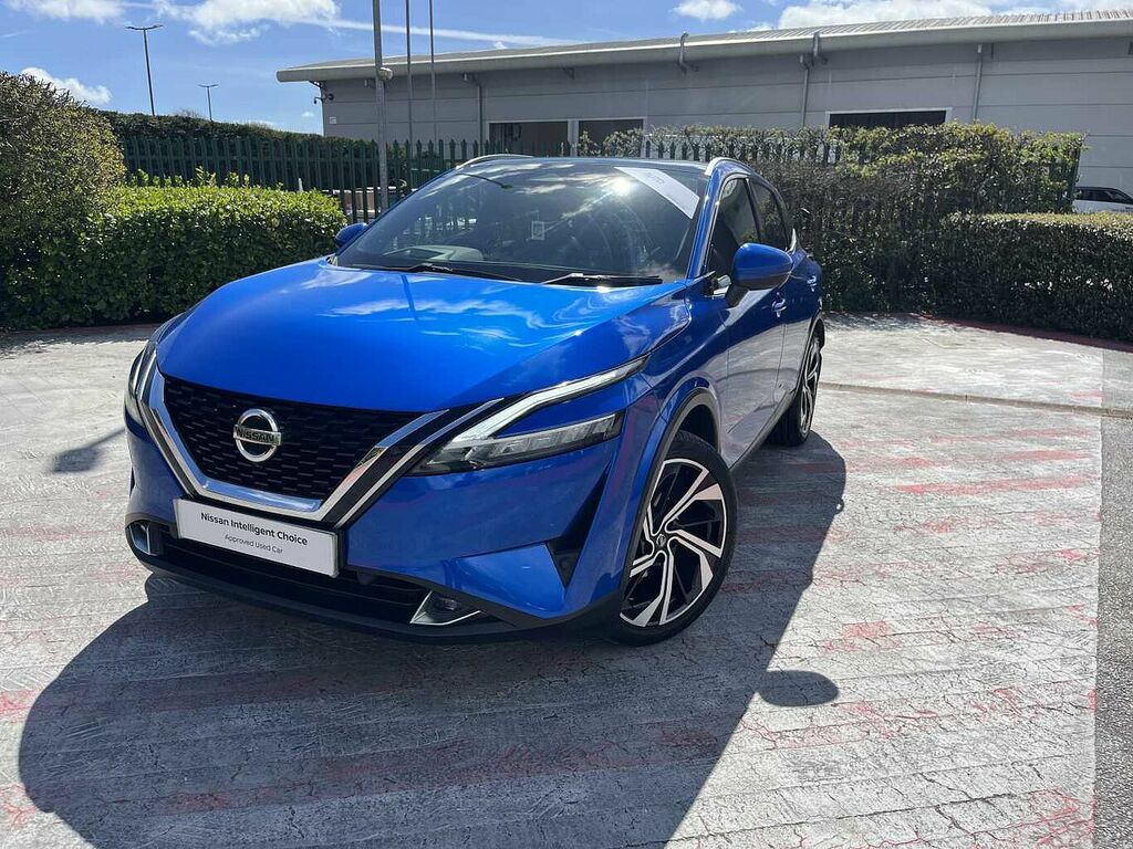 Nissan Qashqai 1.3 Dig-t Mh 158 Tekna Xtronic WK71NZK Blue #3