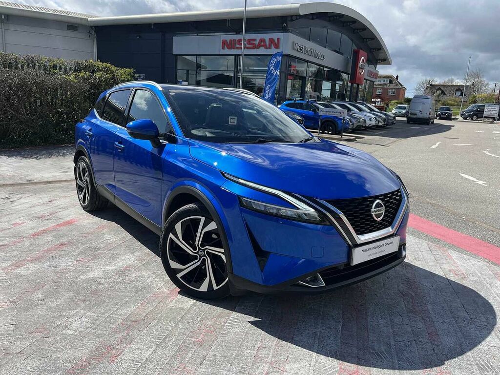 Nissan Qashqai 1.3 Dig-t Mh 158 Tekna Xtronic Blue