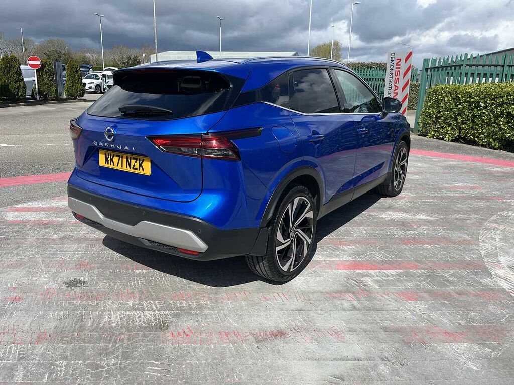 Nissan Qashqai 1.3 Dig-t Mh 158 Tekna Xtronic WK71NZK Blue #5