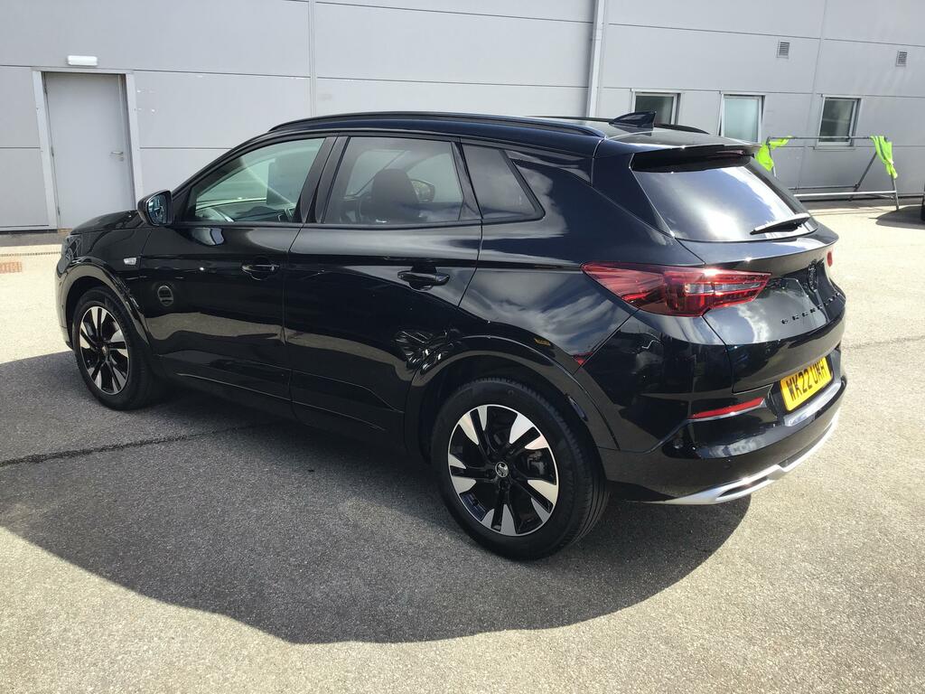Vauxhall Grandland 1.2 Turbo Ultimate Suv Euro 6 S WK22UMH Black #3