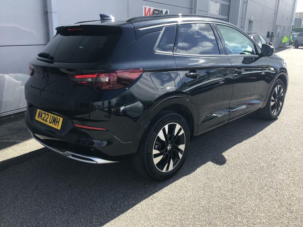 Vauxhall Grandland 1.2 Turbo Ultimate Suv Euro 6 S WK22UMH Black #6
