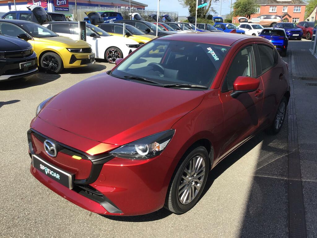 Mazda 2 1.5 E-skyactiv G Mhev Exclusive-line Hatchback Red #2