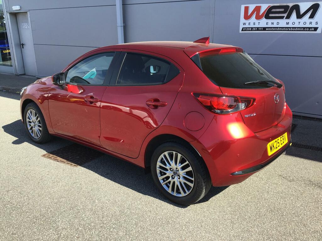 Mazda 2 1.5 E-skyactiv G Mhev Exclusive-line Hatchback Red #4
