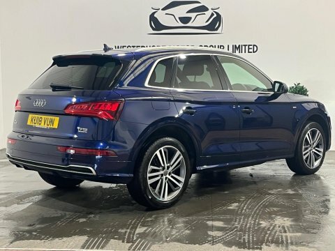 Audi Q5 2.0 Tfsi S KK18VUN Blue #4