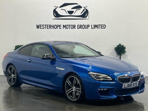 BMW 6 Series 3.0 640D M LJ68SYS Blue
