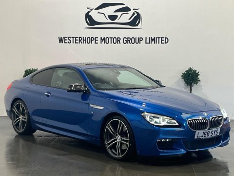 BMW 6 Series 3.0 640D M LJ68SYS Blue #5