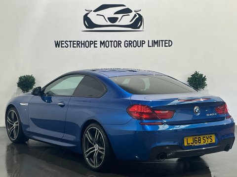 BMW 6 Series 3.0 640D M LJ68SYS Blue #2