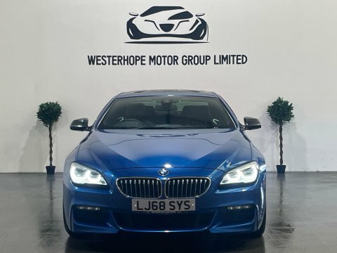 BMW 6 Series 3.0 640D M LJ68SYS Blue #6