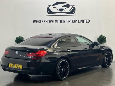 BMW 6 Series 3.0 640D M LV18TZU Black #4