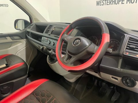 Volkswagen Transporter T28 Campervan VN19YRC Red #3