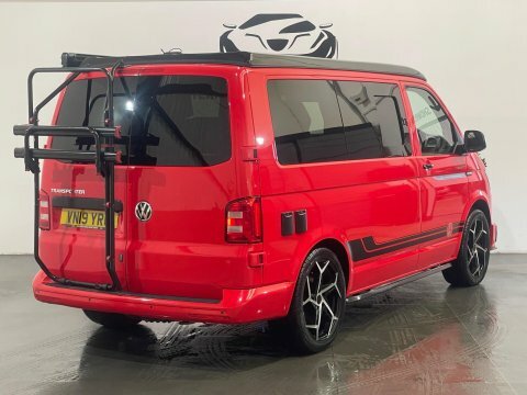 Volkswagen Transporter T28 Campervan VN19YRC Red #4