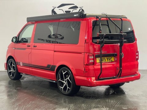 Volkswagen Transporter T28 Campervan VN19YRC Red #2