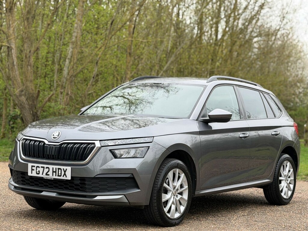 Skoda Kamiq 2022 1.0 Tsi Se Drive Dsg Euro 6 Ss FG72HDX Grey #4