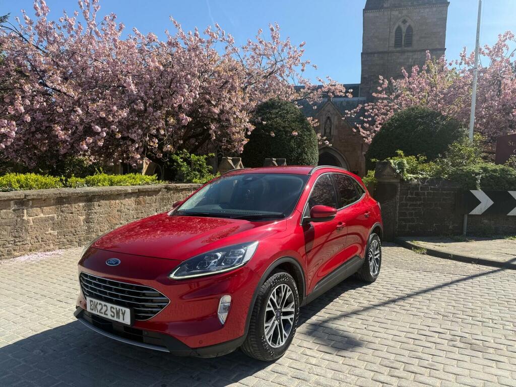 Ford Kuga 1.5 Ecoblue Titanium Euro 6 Ss Red