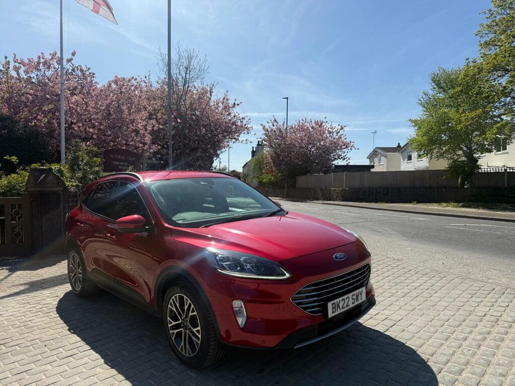 Ford Kuga 1.5 Ecoblue Titanium Euro 6 Ss BK22SWY Red #4