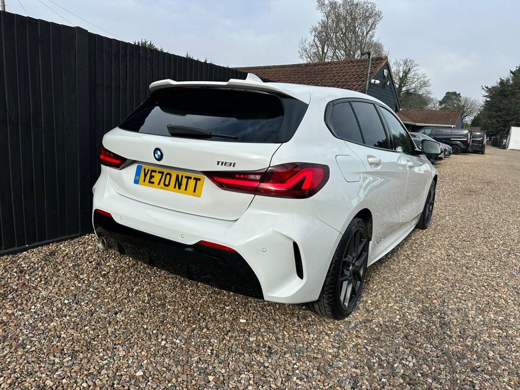 BMW 1 Series 1.5 118I M Sport Dct Euro 6 Ss White #4