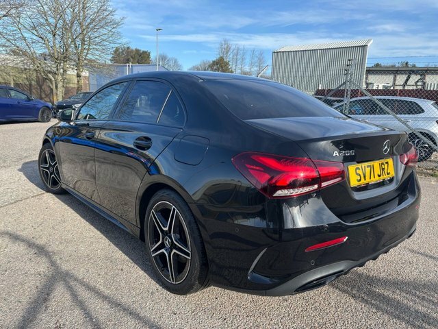 Mercedes-Benz A Class 1.3 A200 Amg Line Edition Executive Saloon P SV71JRZ Black #5