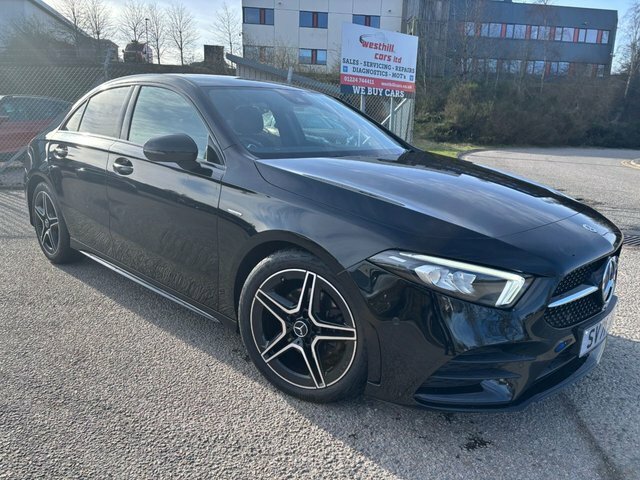 Mercedes-Benz A Class 1.3 A200 Amg Line Edition Executive Saloon P Black