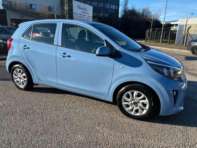 Kia Picanto 1.25 2 Hatchback Euro 6 83 Bhp KW67TLV Blue #6