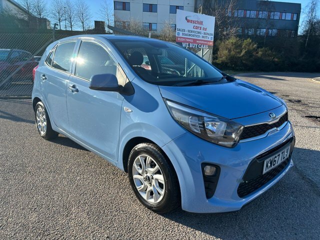 Kia Picanto 1.25 2 Hatchback Euro 6 83 Bhp KW67TLV Blue #5