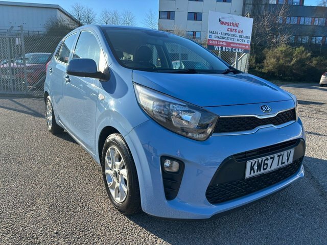 Kia Picanto 1.25 2 Hatchback Euro 6 83 Bhp Blue