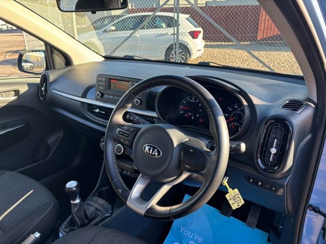 Kia Picanto 1.25 2 Hatchback Euro 6 83 Bhp KW67TLV Blue #2