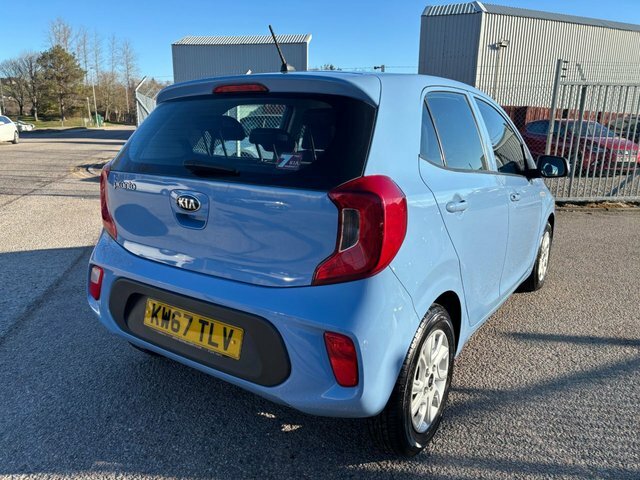 Kia Picanto 1.25 2 Hatchback Euro 6 83 Bhp KW67TLV Blue #4