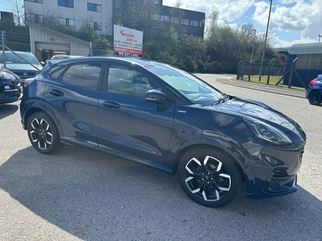 Ford Puma 1.0T Ecoboost Mhev St-line X Suv SN70LHC Blue #6