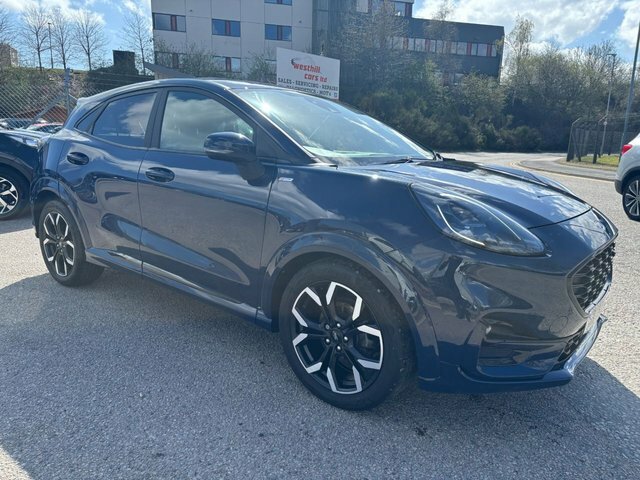 Ford Puma 1.0T Ecoboost Mhev St-line X Suv SN70LHC Blue #5