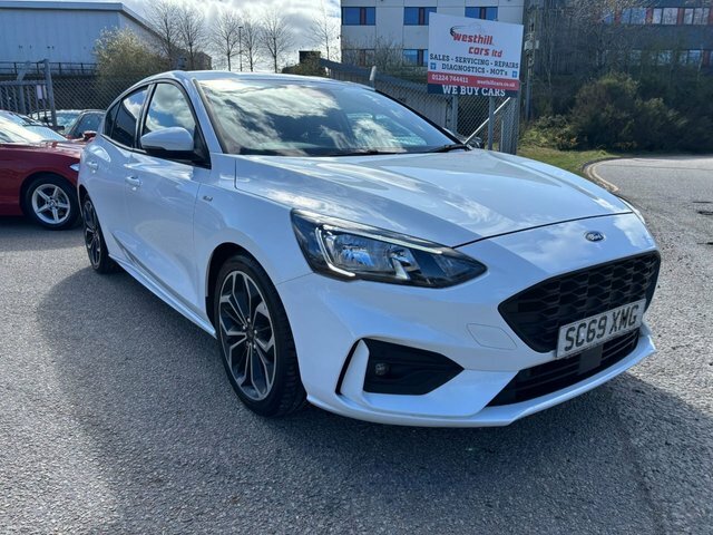 Ford Focus 1.0T Ecoboost St-line X Hatchback Manua White