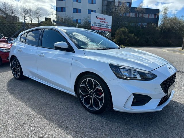 Ford Focus 1.0T Ecoboost St-line X Hatchback Manua SC69XMG White #5