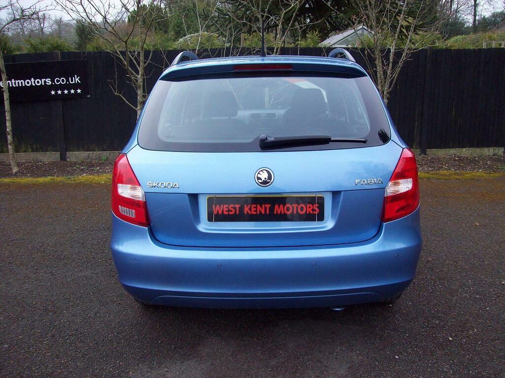Skoda Fabia 1.2 Tsi Se Dsg Euro 5 Blue #4