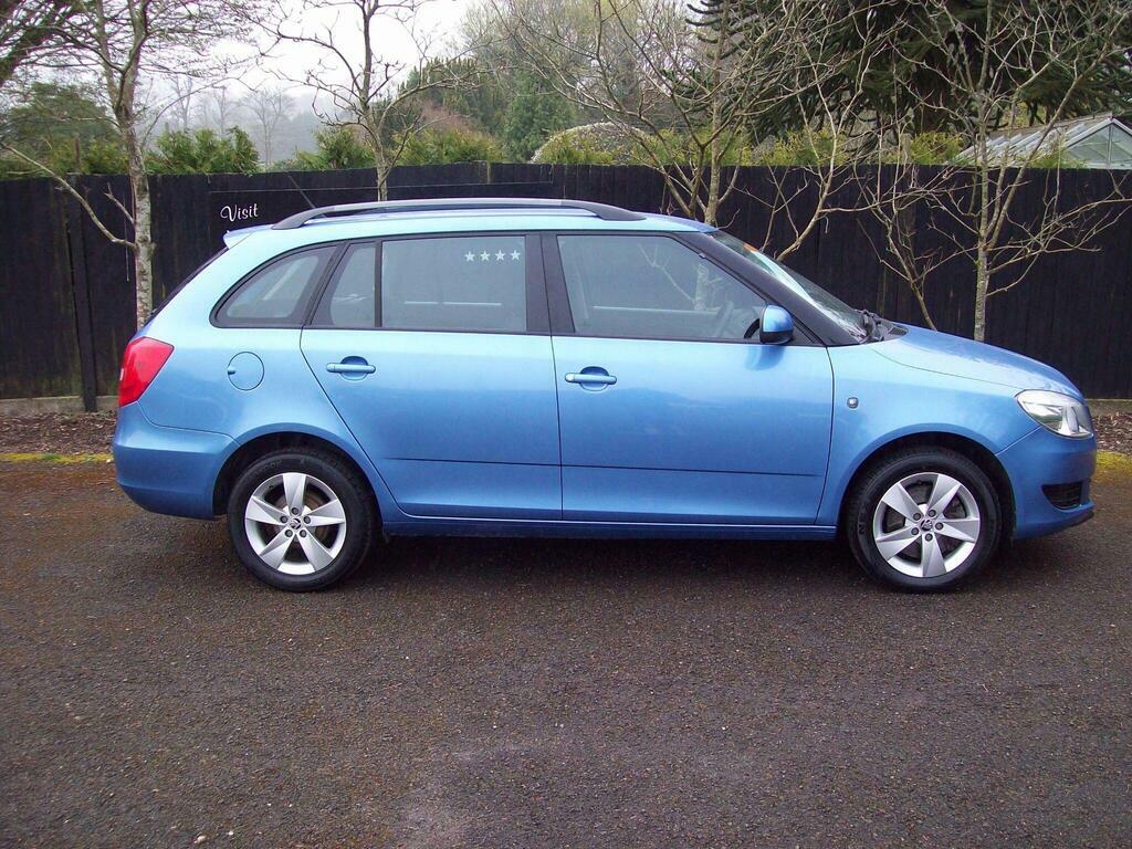 Skoda Fabia 1.2 Tsi Se Dsg Euro 5 Blue #5