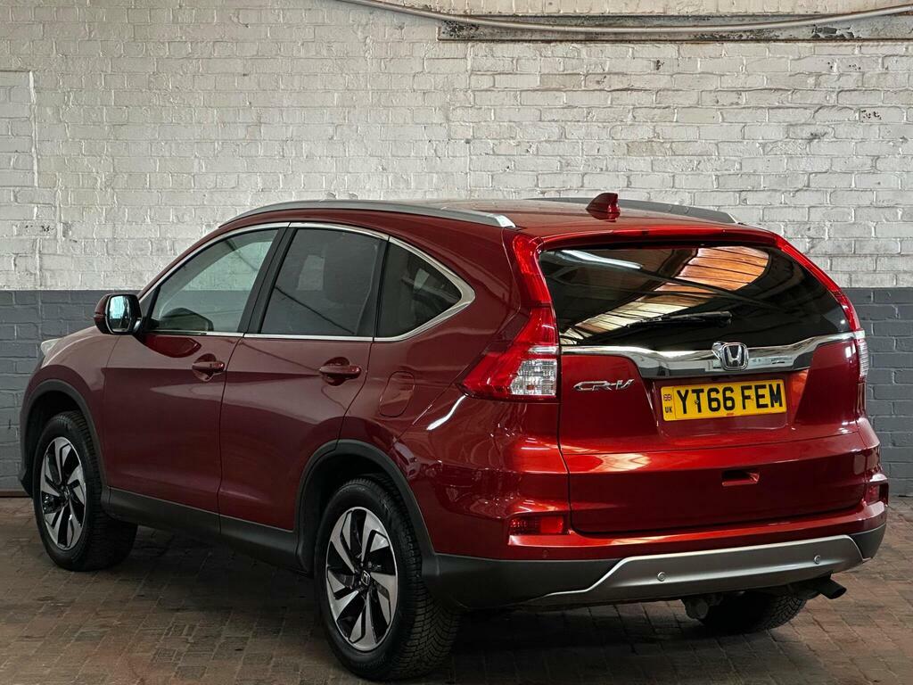 Honda Cr-V 1.6 I-dtec Ex 4Wd Euro 6 S S YT66FEM Red #5