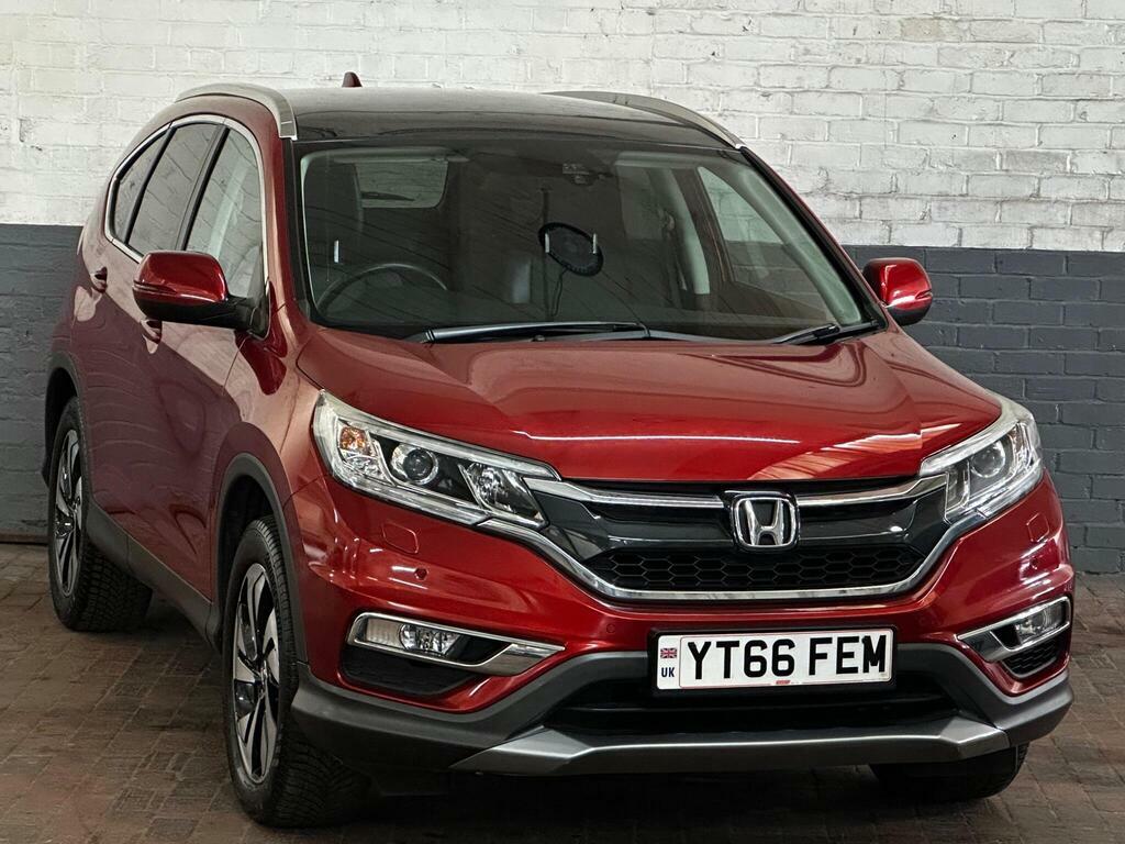 Honda Cr-V 1.6 I-dtec Ex 4Wd Euro 6 S S YT66FEM Red #4