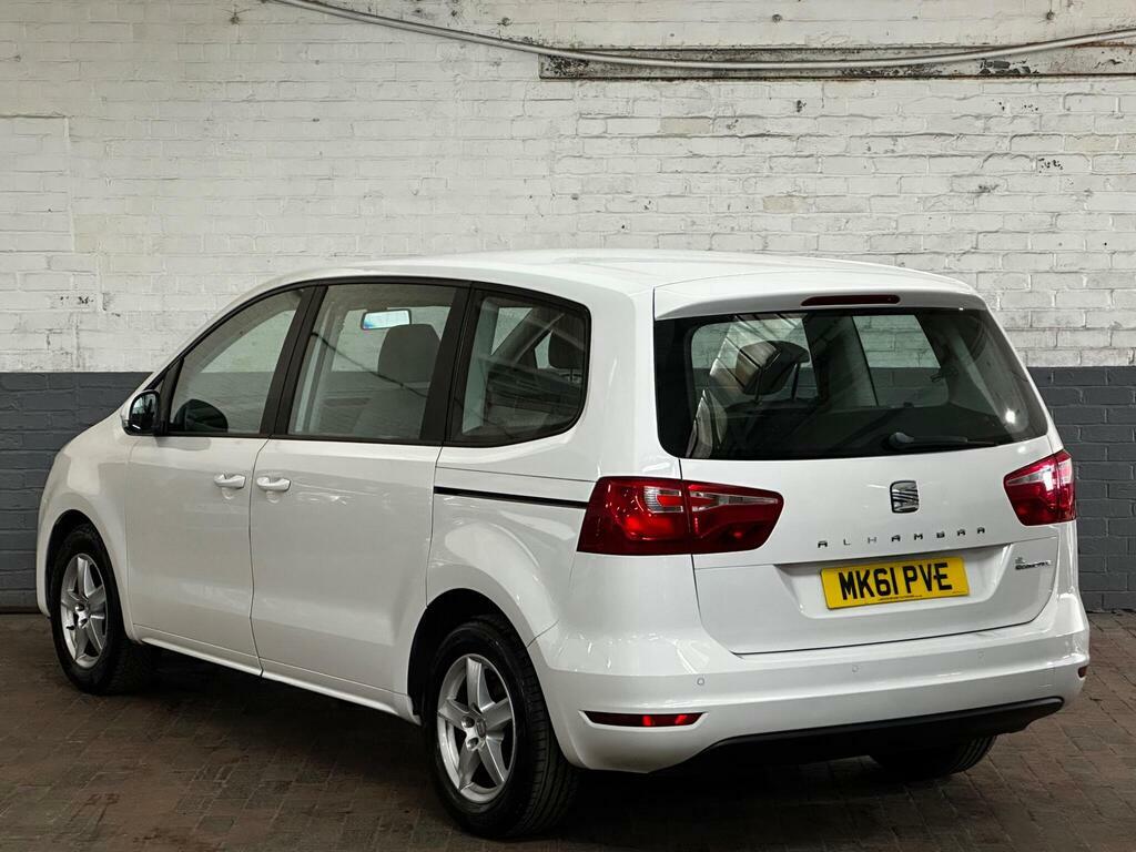 Seat Alhambra 2.0 Tdi Ecomotive Cr S Euro 5 S S White #5