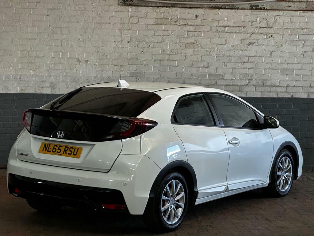 Honda Civic 1.6 I-dtec Se Plus Navi Euro 5 S S NL65RSU White #3