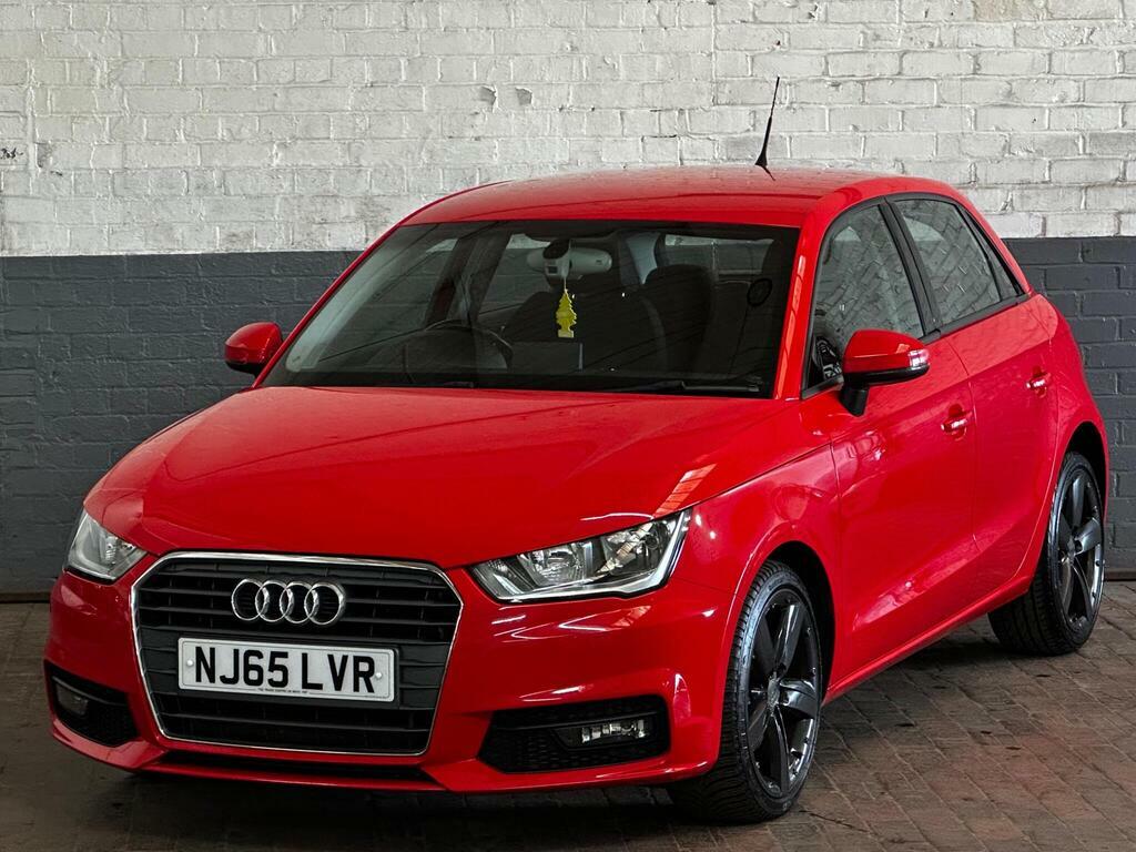Audi A1 1.6 Tdi Sport Sportback Euro 6 S S NJ65LVR Red #4
