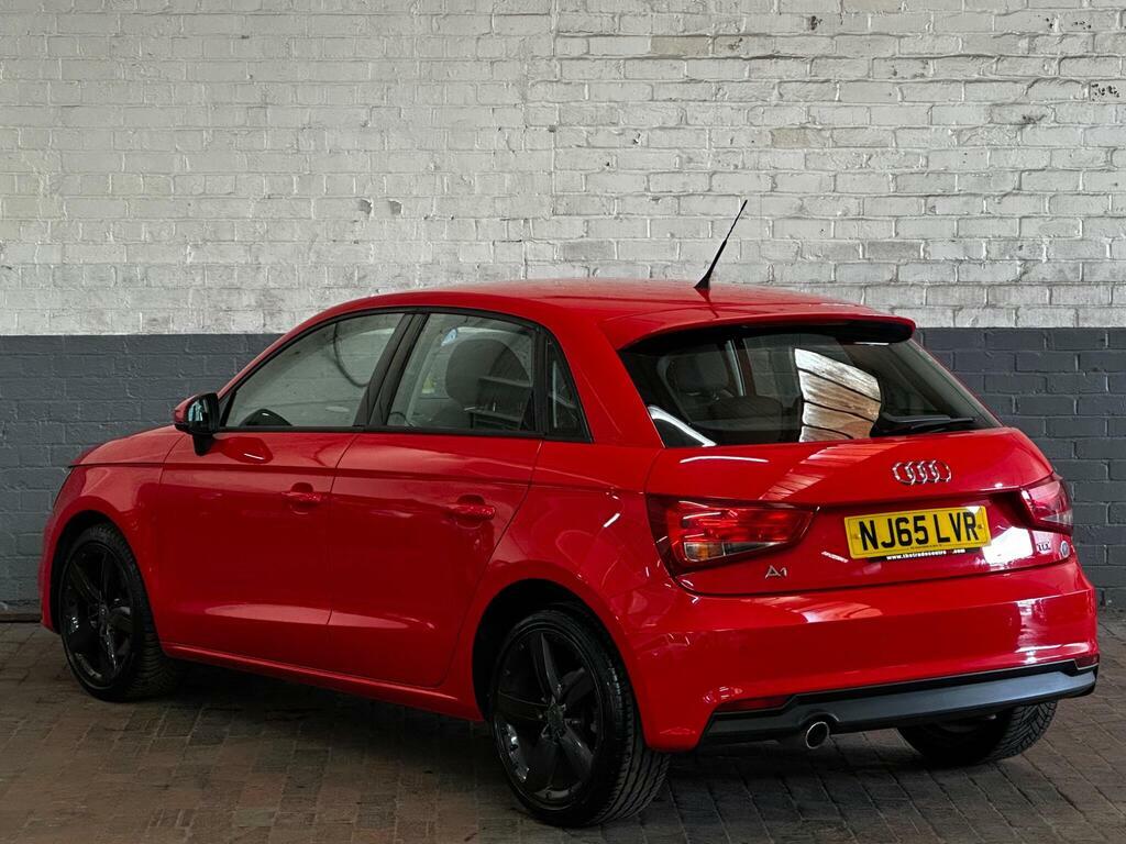 Audi A1 1.6 Tdi Sport Sportback Euro 6 S S NJ65LVR Red #5