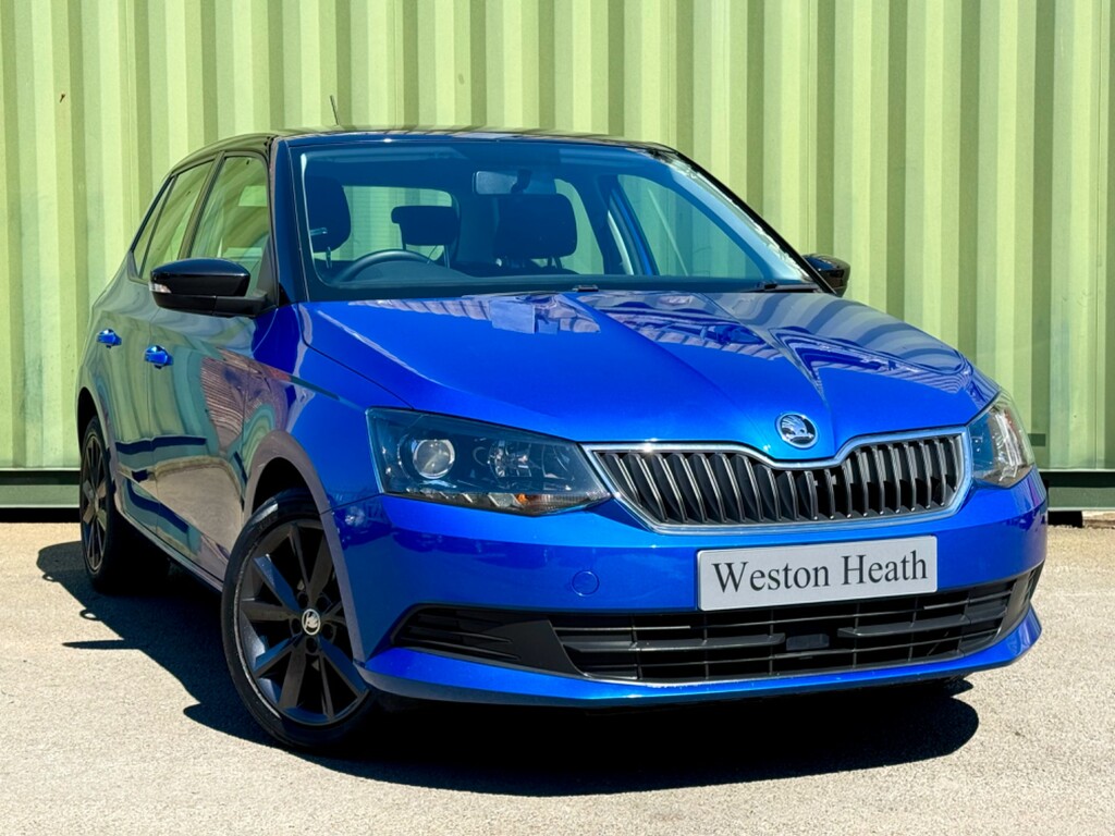 Skoda Fabia 1.0 Colour Edition Hatchback Eur WF67FEV Blue #5