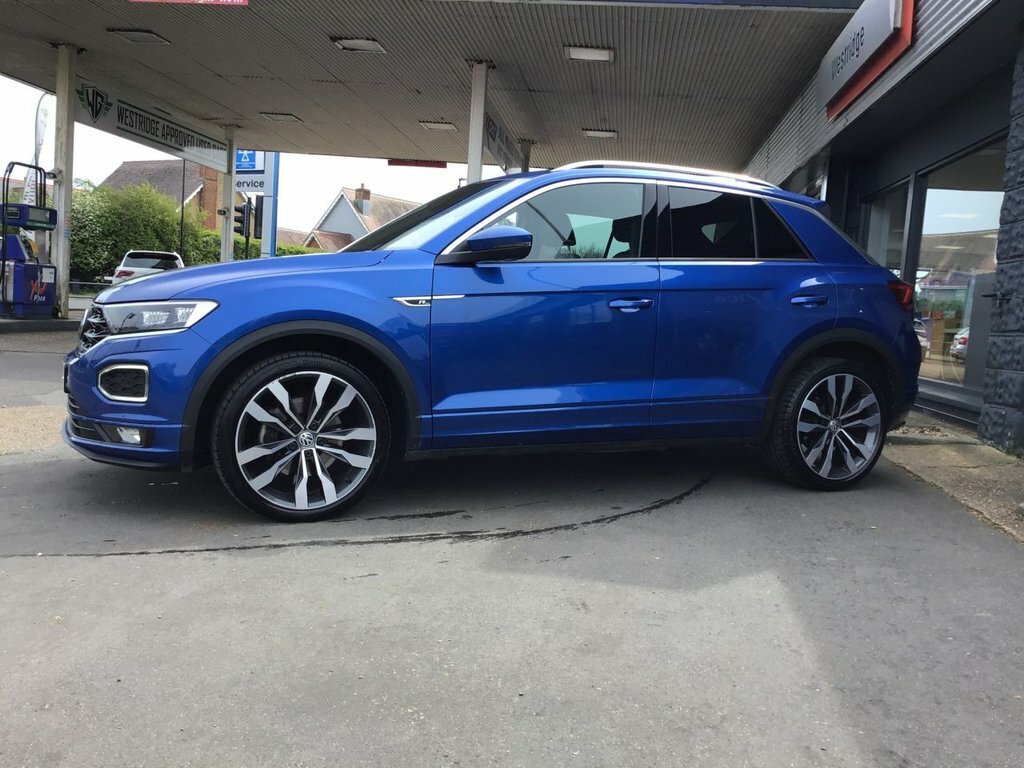 Volkswagen T-Roc Tsi Gpf Evo R-line KT19GZD Blue #2