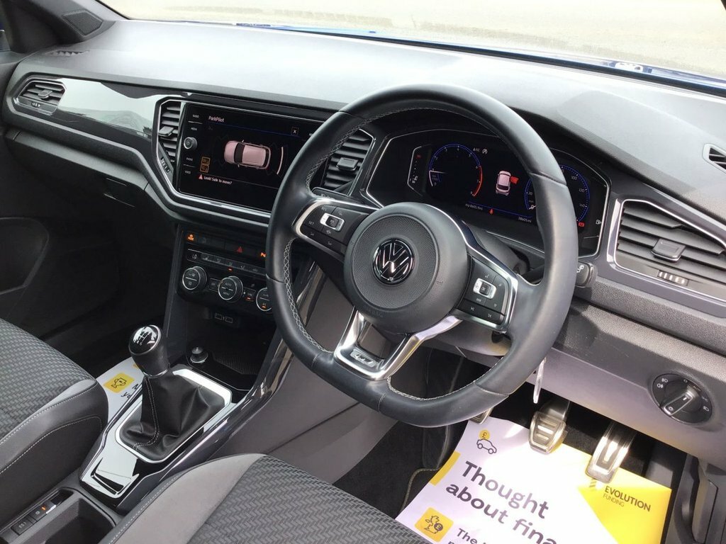 Volkswagen T-Roc Tsi Gpf Evo R-line KT19GZD Blue #5