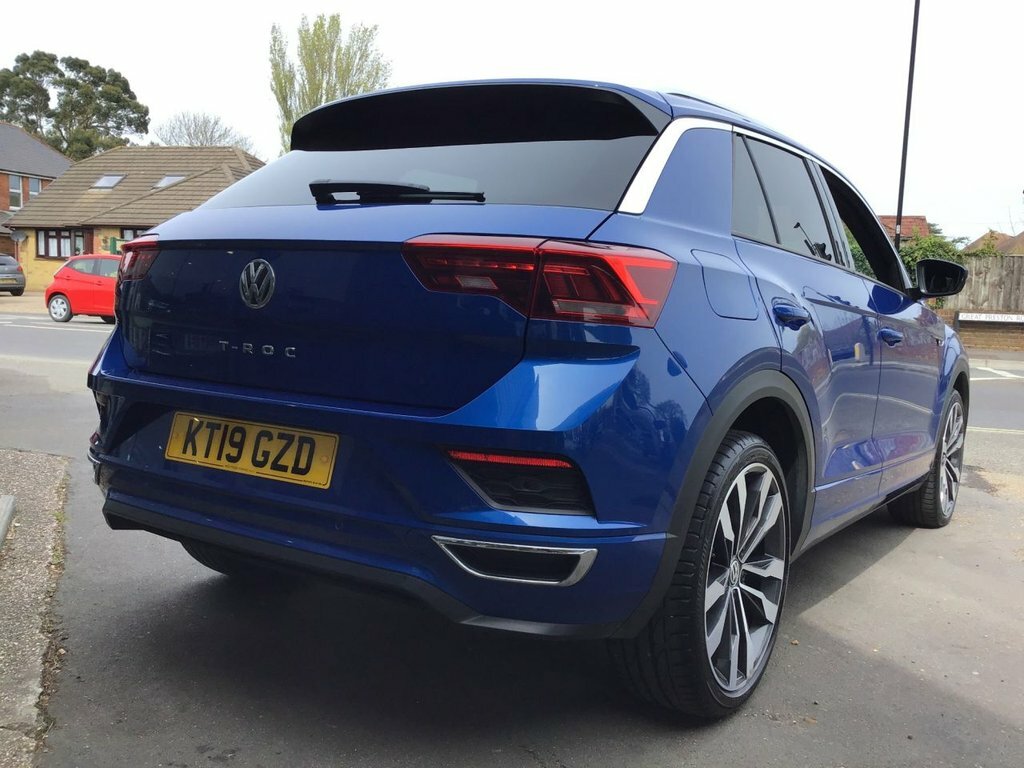 Volkswagen T-Roc Tsi Gpf Evo R-line KT19GZD Blue #4