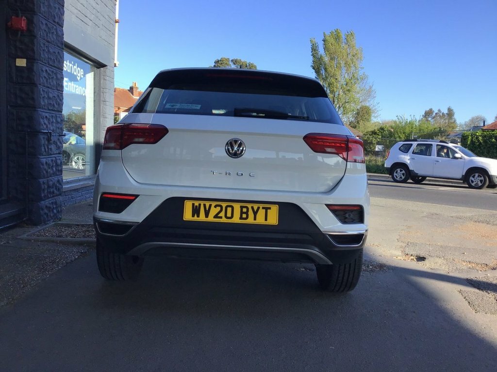 Volkswagen T-Roc Tsi Gpf Se Suv WV20BYT White #5