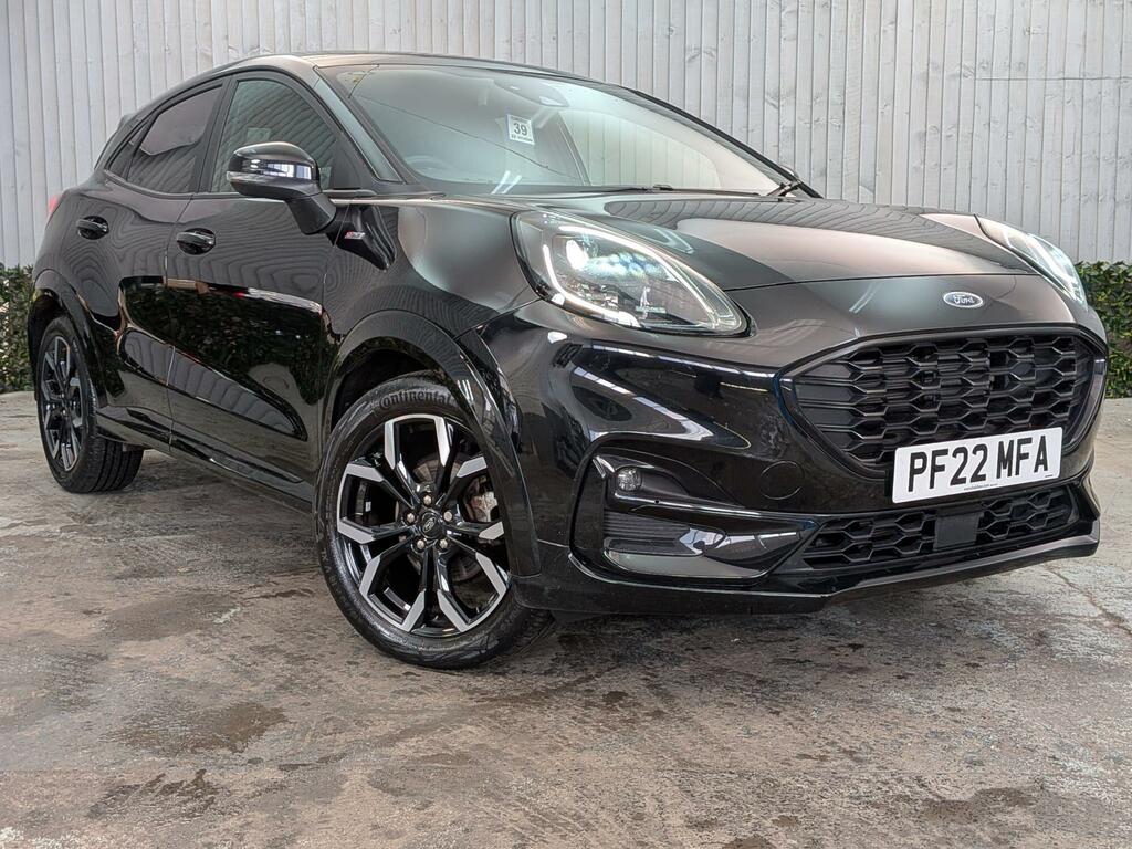 Ford Puma 1.0T Ecoboost Mhev St-line X Euro 6 Ss Black
